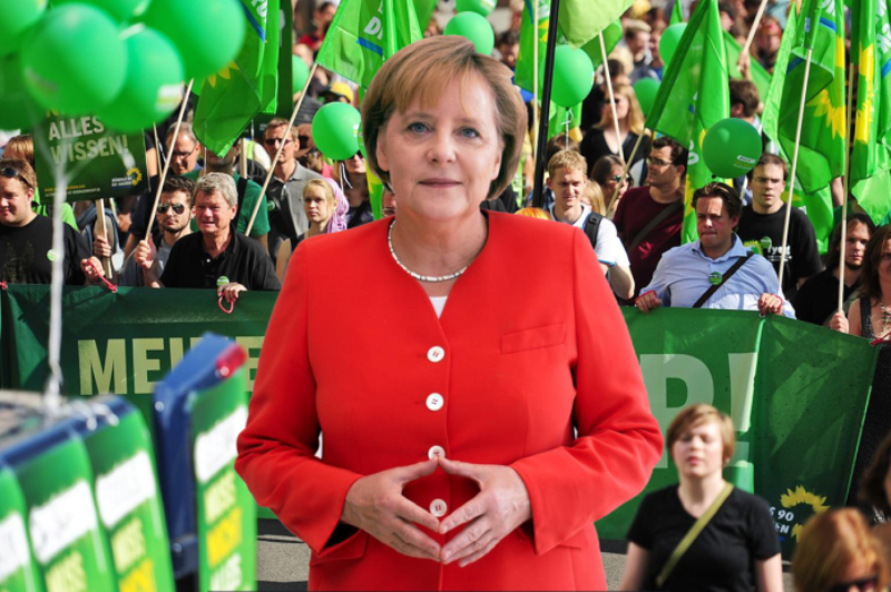 Διαπραγματεύεται η Μέρκελ με τους Πράσινους για σχηματισμό κυβέρνησης;  - Media