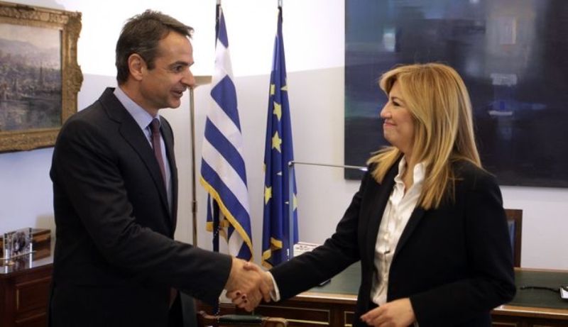 Μητσοτάκης προς Φώφη: Σε συγχαίρω και προσβλέπω σε ειλικρινή συνεννόηση μας  - Media