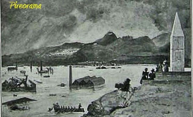 Μνήμες από την καταιγίδα του 1896 που μετέτρεψε σε λιμνοθάλασσα την ευρύτερη περιοχή του Πειραιά (Photos) - Media