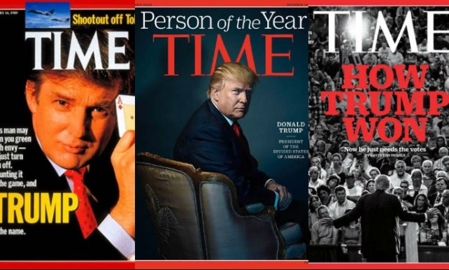 «Πόλεμος» Τραμπ –περιοδικού Time:  Ποτέ δεν είπαμε ότι είναι «Άνδρας της χρονιάς» - Media
