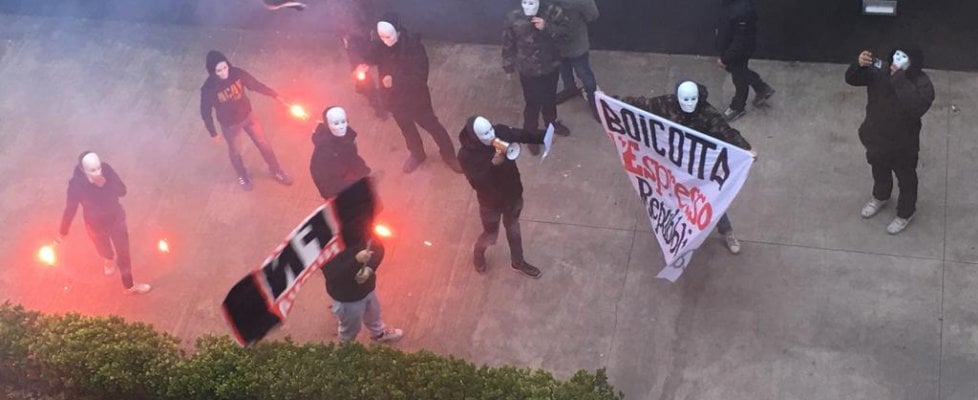Καπνογόνα στα γραφεία της La Repubblica – Επίθεση από φασίστες (Video) - Media