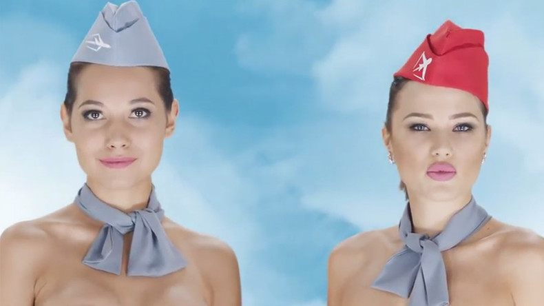 Αντιδράσεις για σποτ εταιρείας με γυμνές αεροσυνοδούς και πιλότους (Video) - Media