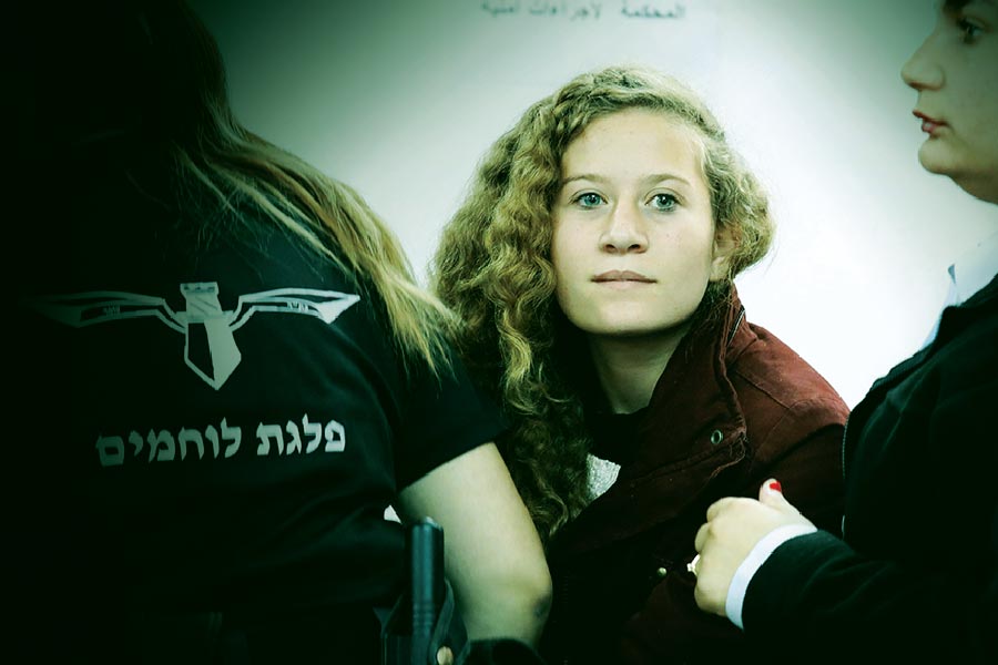 Αντιμέτωπη με κατηγορίες για βιαιοπραγία στην 16χρονη Παλαιστίνια που χαστούκισε Ισραηλινό στρατιώτη - Media