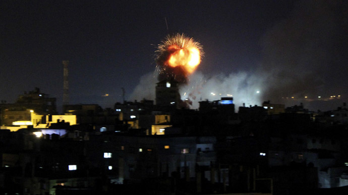 Νυχτερινες επιδρομές του ισραηλινού στρατού στη Γάζα - Media