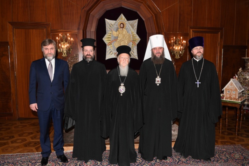 Επίσκεψη του μητροπολίτη Μπορισπόλ και Μπροβάρι Αντωνίου στο Οικουμενικό Πατριαρχείο - Media