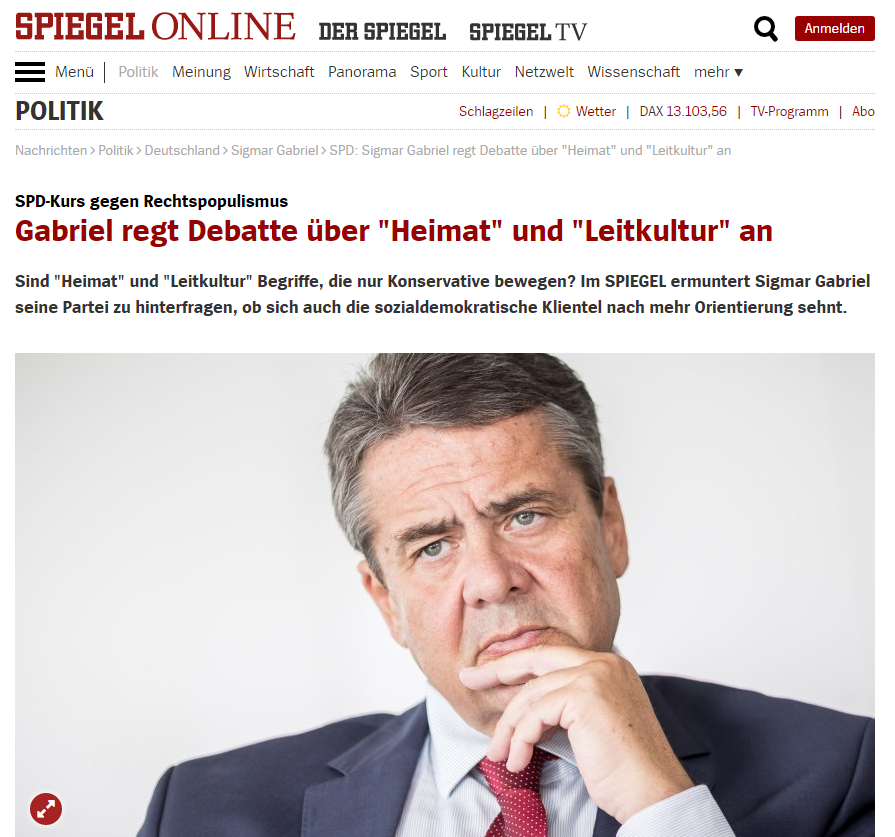 Άρθρο Γκάμπριελ: Πώς πρέπει να αντιδράσει το SPD έναντι του δεξιού λαϊκισμού - Media