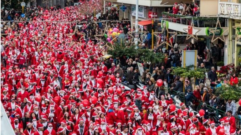 Ποιοι δρόμοι είναι κλειστοί λόγω του «6ου Santa Run Athens» - Media