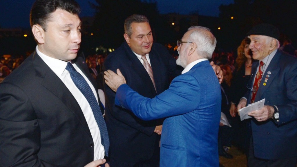 Και ο Πάνος Καμμένος στην παραλαβή του «Ε-TV» από τον Ιβάν Σαββίδη - Media