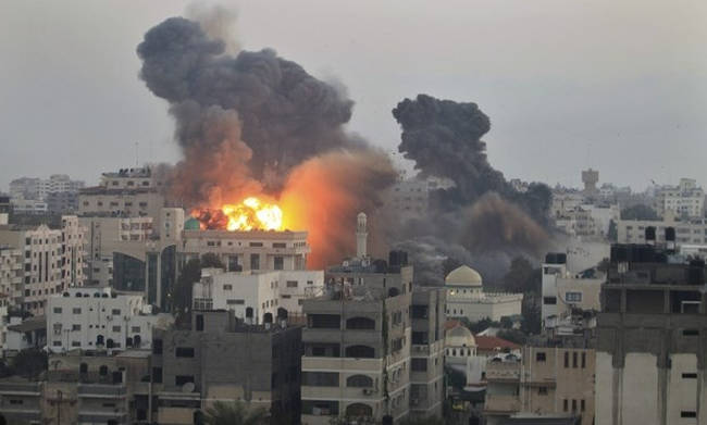 Αεροπορική επιδρομή του Ισραήλ στη Λωρίδα της Γάζας - Media