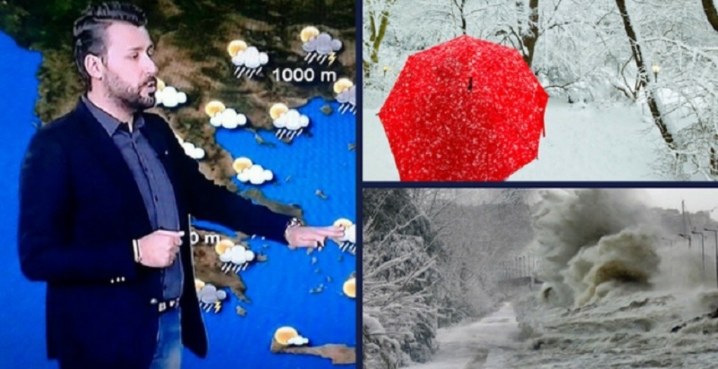 Γ. Καλλιάνος: Το Σ/Κ έντονα καιρικά φαινόμενα - Ψυχρή εισβολή τη Δευτέρα (Χάρτες) - Media