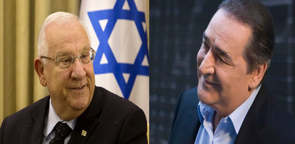 Δίπλα - δίπλα με τον Ισραηλινό πρόεδρο ο Βασίλης Καρράς  - Media