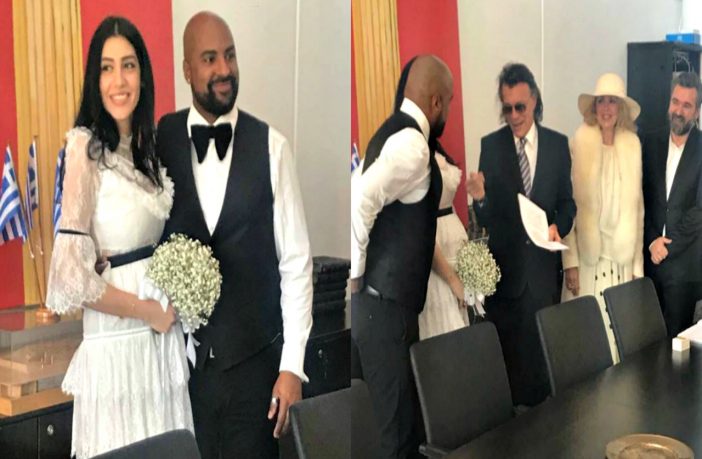 O Ησαΐας Ματιάμπα παντρεύτηκε την αγαπημένη του! Κουμπάρος… ο Ηλίας Ψινάκης! (Video, Photos) - Media