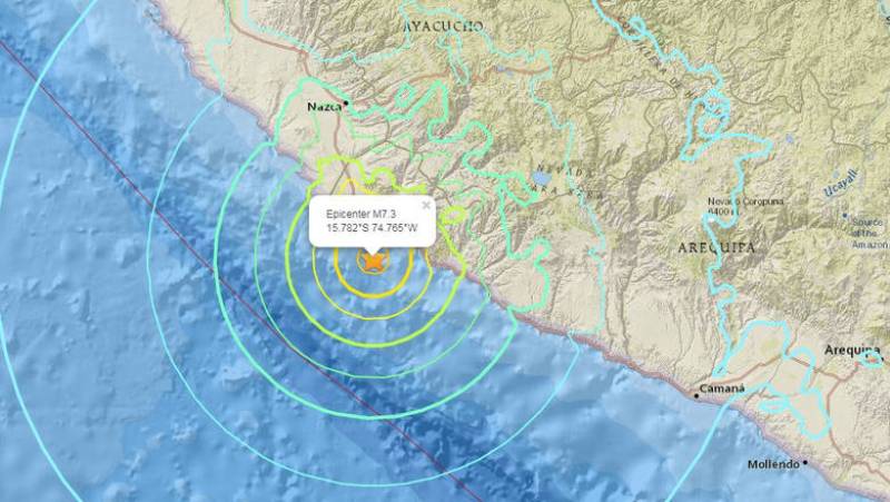 Δύο νεκροί και 65 τραυματίες από τον φονικό σεισμό στο Περού  - Media