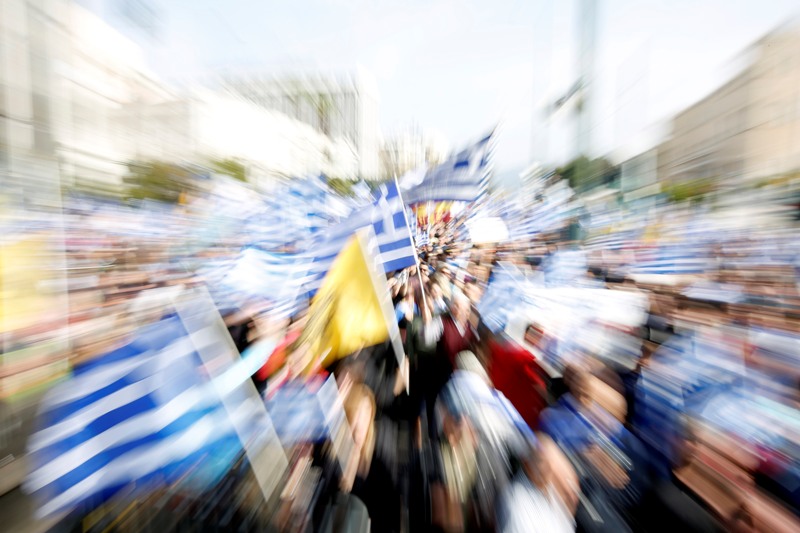 Καταγγελία για προβοκάτσια στο συλλαλητήριο της Αθήνας - «Μπράβοι στην εξέδρα των ομιλητών» - Media