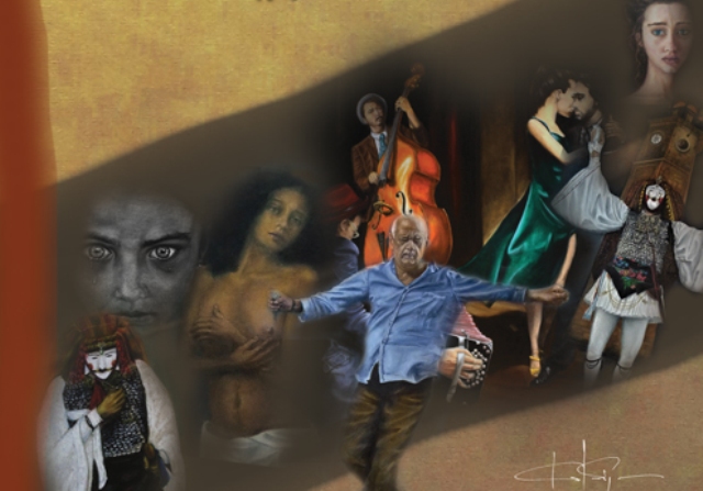 Έκθεση ζωγραφικής Κώστα Καλδάρα στον πολυχώρο «ΕΡΙΑ» - Media