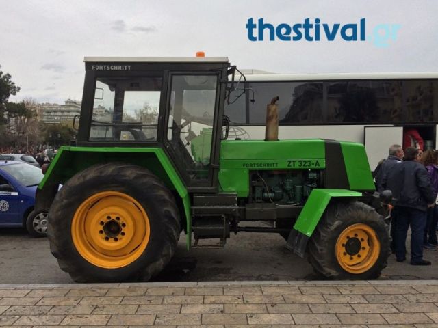 Σε εξέλιξη το συλλαλητήριο των αγροτών στο κέντρο της Θεσσαλονίκης (Video) - Media