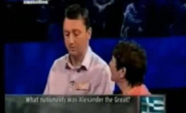Έχασαν 23.000 λίρες σε τηλεπαιχνίδι επειδή απάντησαν ότι ο Μεγας Αλέξανδρος ήταν Έλληνας και όχι Μακεδόνας! (Video) - Media