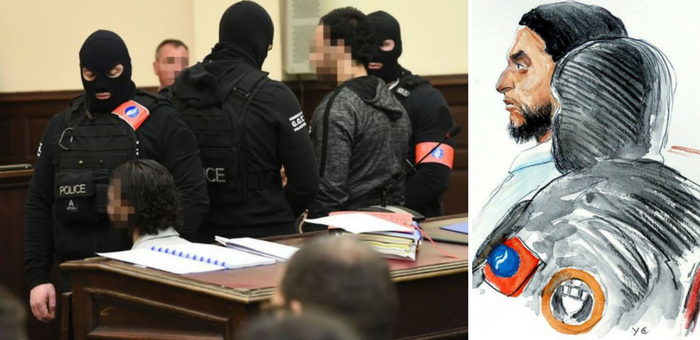 Υπό δρακόντεια μέτρα ασφαλείας η δίκη του Αμπντεσλάμ που βύθισε στο αίμα τo Παρίσι (Video + Photos) - Media