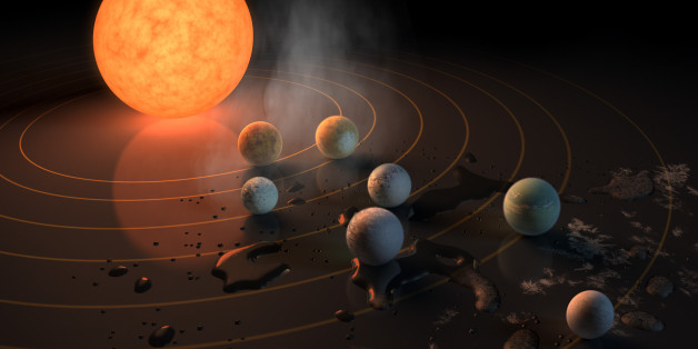 Ανακάλυψη: Επτά εξωπλανήτες παρόμοιοι με την Γη - Media