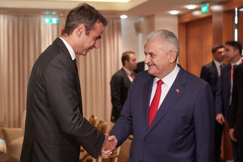 Ο Μητσοτάκης επανέλαβε τις πάγιες ελληνικές θέσεις, στη συνάντηση με τον πρωθυπουργό της Τουρκίας Γιλντιρίμ - Media