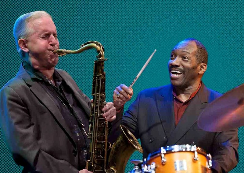 ALVIN QUEEN QUARTET FT. SCOTT HAMILTON - H ιστορία της Jazz σε δύο πρόσωπα- Swingin’ Giants στο Half Note Jazz Club  - Media