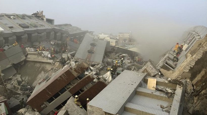 Ταϊβάν: Τουλάχιστον 7 νεκροί και 67 αγνοούμενοι μετά τον μεγάλο σεισμό - Media
