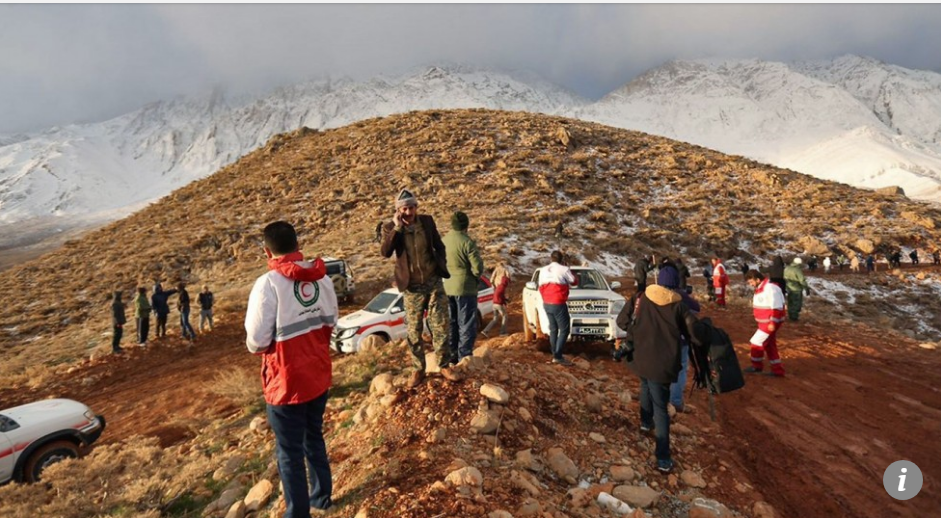 Ιράν: Εντοπίστηκαν τα συντρίμμια του αεροπλάνου που συνετρίβη (Photos) - Media