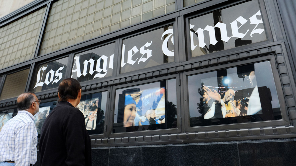 Αλλάζει χέρια η εφημερίδα Los Angeles Times  - Media