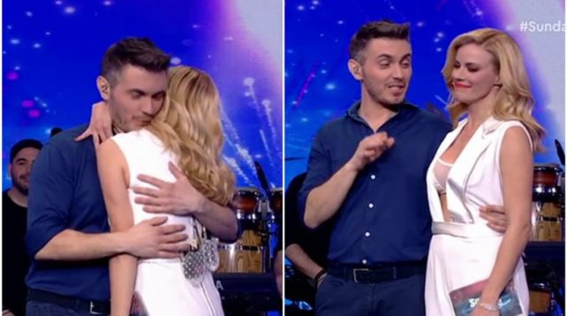 Sunday Live: Μακρυπούλια-Χατζηγιάννης αγκαλιά στο πλατό της εκπομπής (Video) - Media