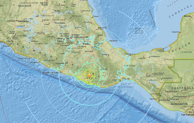 Ο εγκέλαδος ξαναχτυπά - Σεισμός 7,2 Ρίχτερ στο Μεξικό - Media