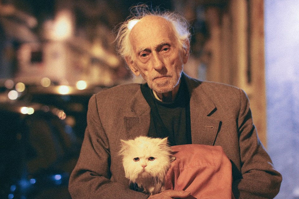 H φωτογραφία από την Ελλάδα που καθήλωσε τη Vogue - Ο 93χρονος και η γάτα του στο λεωφορείο (Photo) - Media