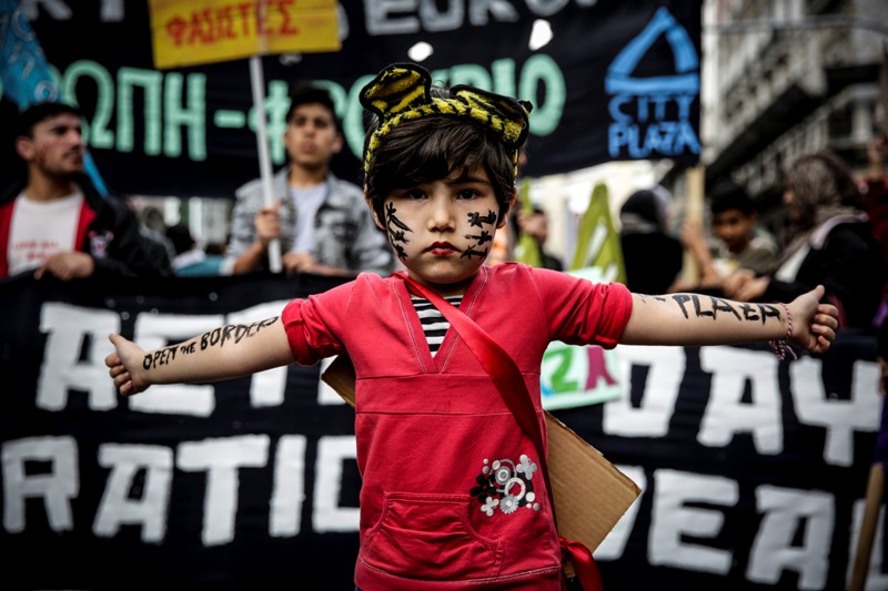 Ολοκληρώθηκε το αντιρατσιστικό συλλαλητήριο στο κέντρο της Αθήνας - Media