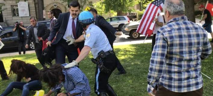 Στο αρχείο η υπόθεση των 11 σωματοφυλάκων του Ερντογάν  - Media