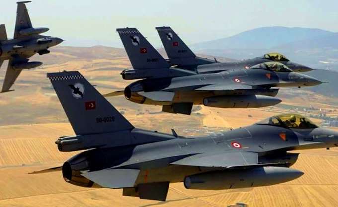Τουρκικά μαχητικά αεροσκάφη σφυροκοπούν Κούρδους και στο Βόρειο Ιράκ - Media