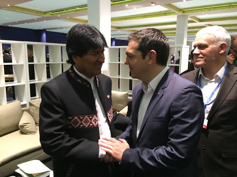 Στην Αθήνα ο Πρόεδρος της Βολιβίας, Εβο Μοράλες- Συνάντηση με Τσίπρα  - Media