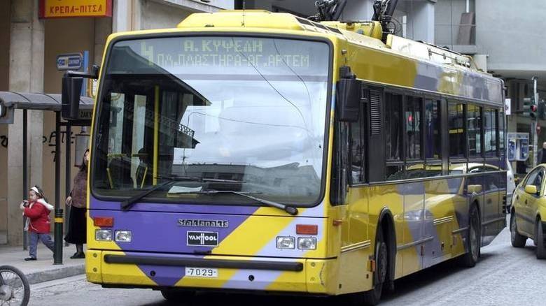 Στάση εργασίας στα τρόλεϊ σήμερα - Media