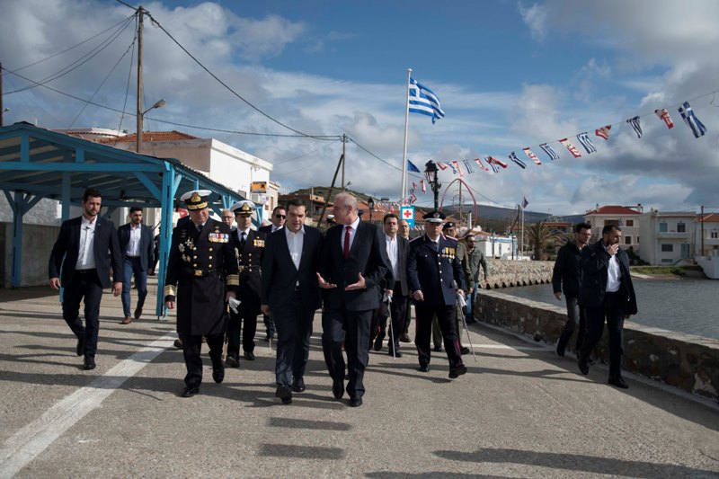 Μήνυμα Τσίπρα από τα Ψαρά: Να σταματήσει η Τουρκία τις παράνομες ενέργειες στο Αιγαίο (Video)  - Media