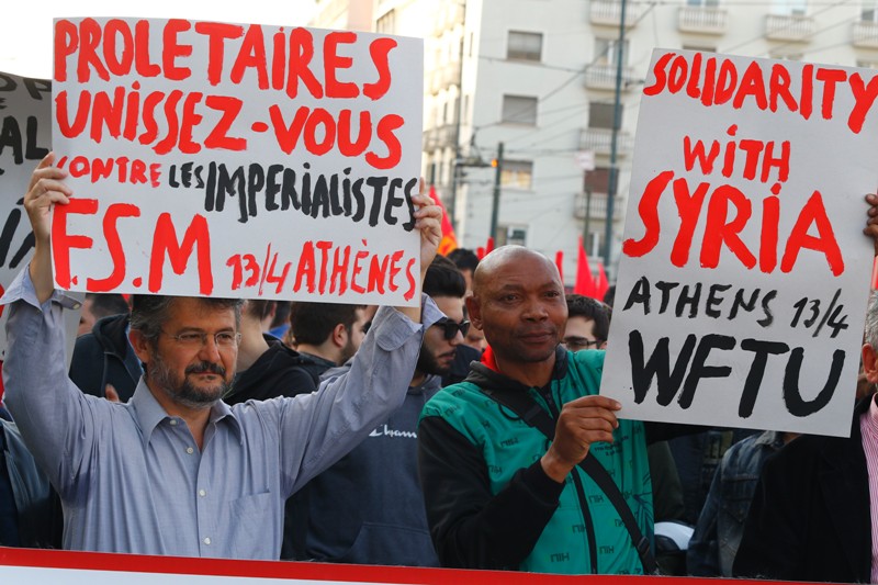 Αντιπολεμικές κινητοποιήσεις στις 12 το μεσημέρι σε Αθήνα - Θεσσαλονίκη - Media