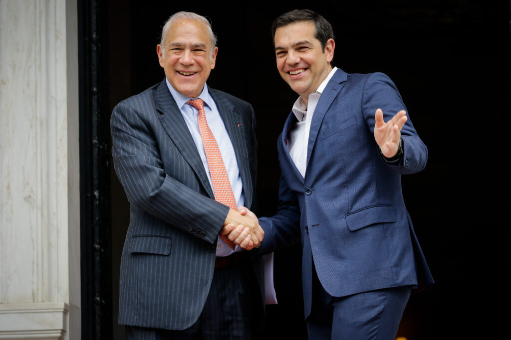 Συνάντηση Τσίπρα - Γκουρία: Καλά νέα για την Ελλάδα από την έκθεση του ΟΟΣΑ - Media