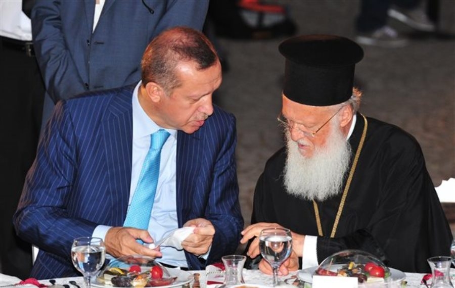 Ο Βαρθολομαίος συναντά τον Ερντογάν - Media