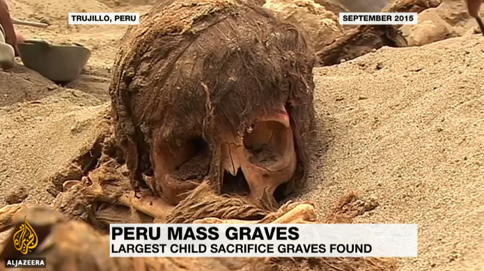 Περού: Μαζικός τάφος 140 παιδιών που τους είχαν ξεριζώσει την καρδιά - Θυσία για πασίγνωστο κλιματικό φαινόμενο; - Media