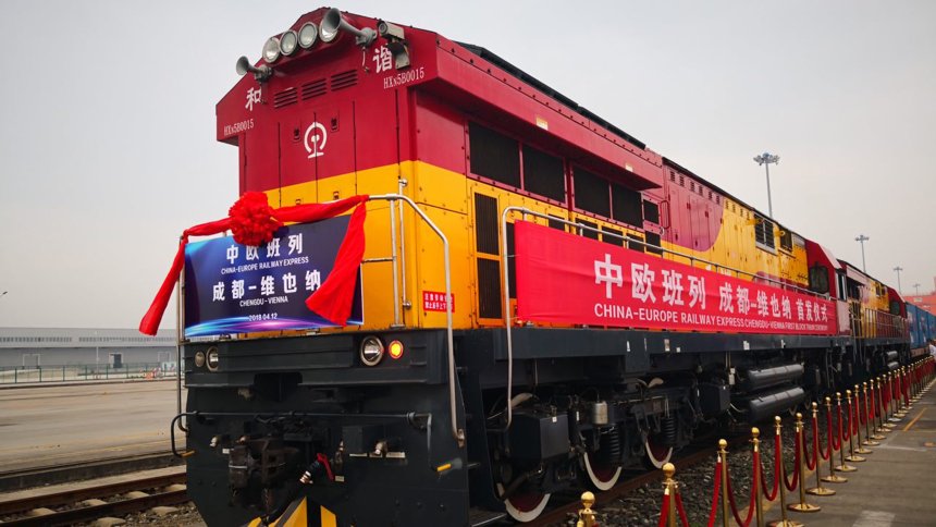Πέντε χώρες, 14 ημέρες και 9.800 χλμ: Η σιδηροδρομική σύνδεση Κίνας-Αυστρίας είναι γεγονός - Media