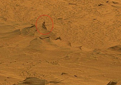 «Γλυπτό πολεμιστή» που βρέθηκε στον Άρη πυροδοτεί συζητήσεις (Photos) - Media