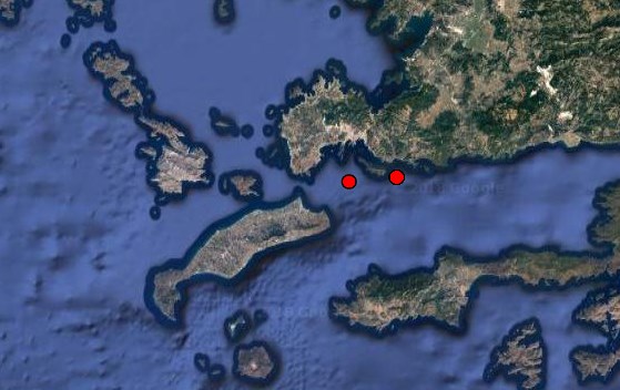 Διπλή σεισμική δόνηση ανοιχτά της Κω - 3,3 και 3,6 Ρίχτερ - Media