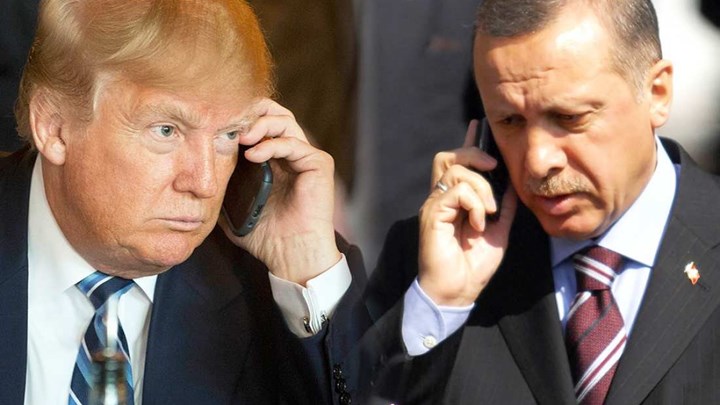 Τηλεφωνική επικοινωνία  Τραμπ - Ερντογάν για την κατάσταση στην Συρία  - Media