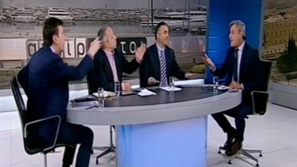 Άγριος καβγάς Βέττα - Πορτοσάλτε στον ΣΚΑΪ: «Είσαι προβοκάτορας» - «Είσαι τραμπούκος» (Video)  - Media