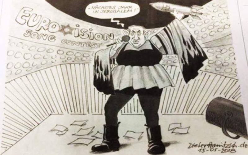 Sueddeutsche Zeitung: Απολύθηκε ο σκιτσογράφος της αντισημιτικής γελοιογραφίας - Media