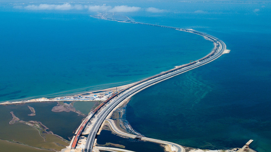 Η κατασκευή της υπεργέφυρας της Κριμαίας σε ένα εντυπωσιακό timelapse - 27 μήνες σε 3 λεπτά! (Video) - Media