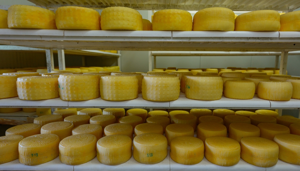Δεσμεύθηκε σχεδόν ένας τόνος τυρί σε αποθήκη  - Media