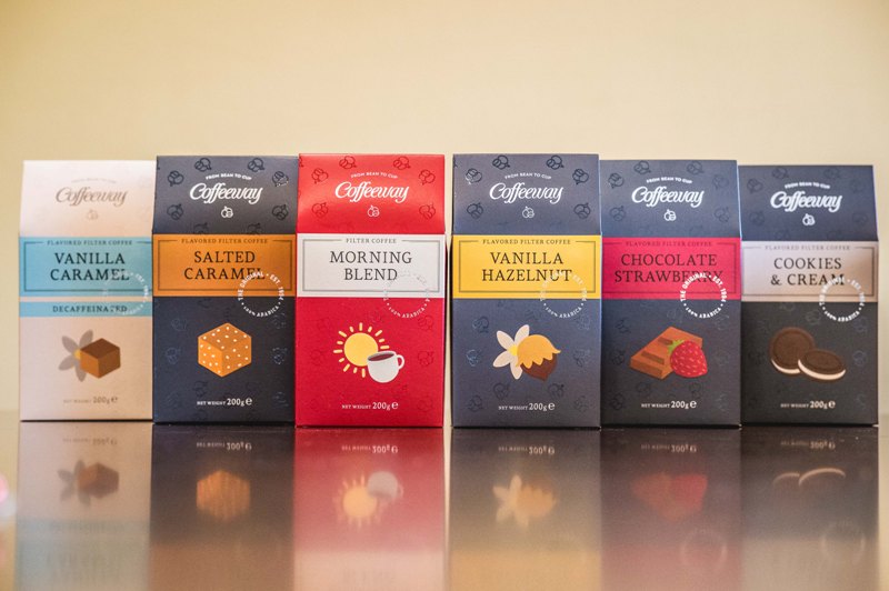«Coffeeway Filter Coffee Collection» - Βραβείο Ανώτερης Γεύσης (Superior Taste Award)  για τα «Vanilla Hazelnut» & «Morning Blend».  - Media